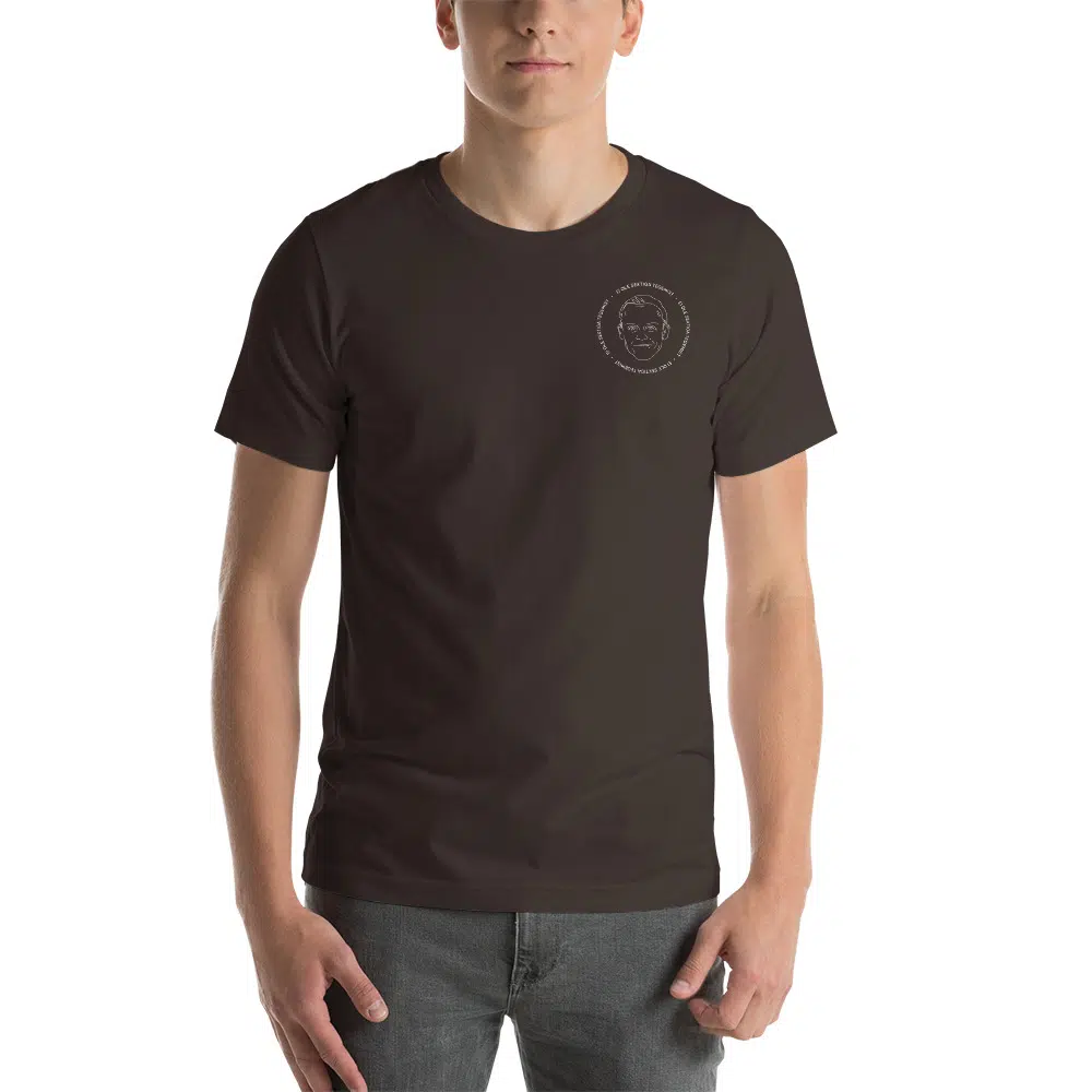 Unisex t-särk valge logoga - Image 4