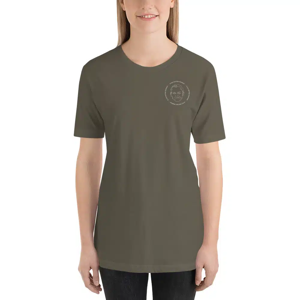 Unisex t-särk valge logoga - Image 5