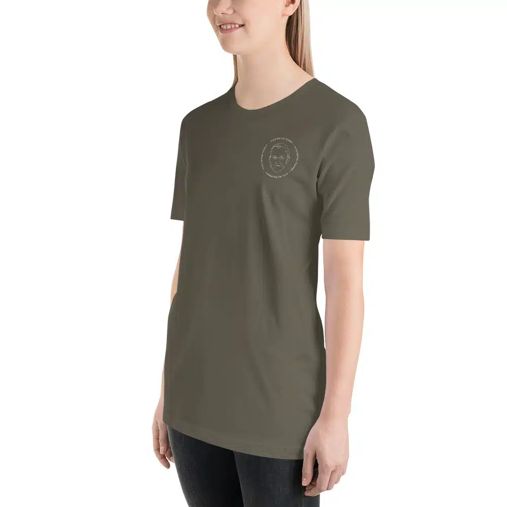 Unisex t-särk valge logoga - Image 7