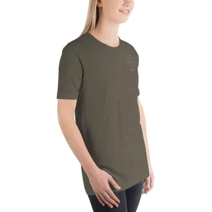 Unisex t-särk valge logoga - Image 8